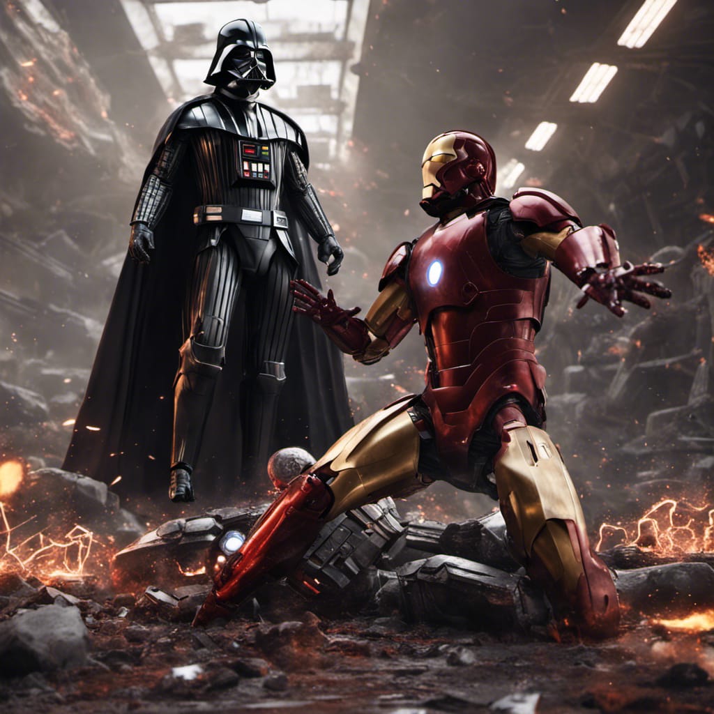 Darth Vader Vs Iron Man