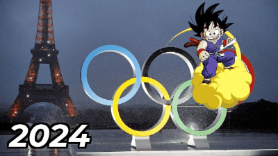 🌟 Goku's Nimbus Flight Over Paris - Paris 2024 Special Edition 🌟