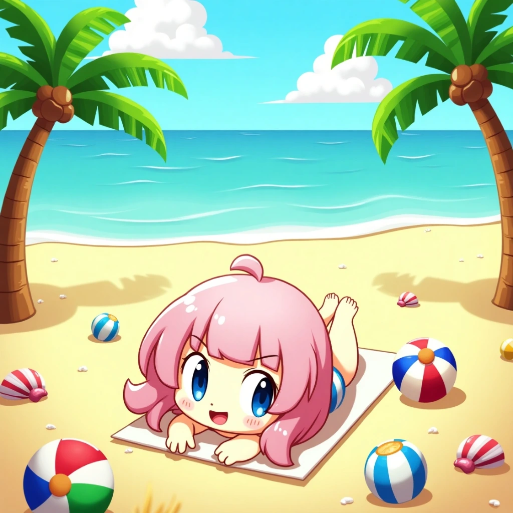 Summer beach