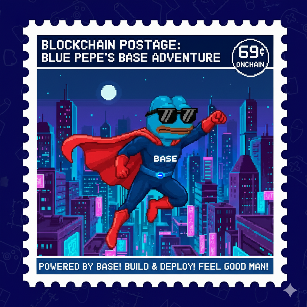 Pepe Stamp: Feel Da Base