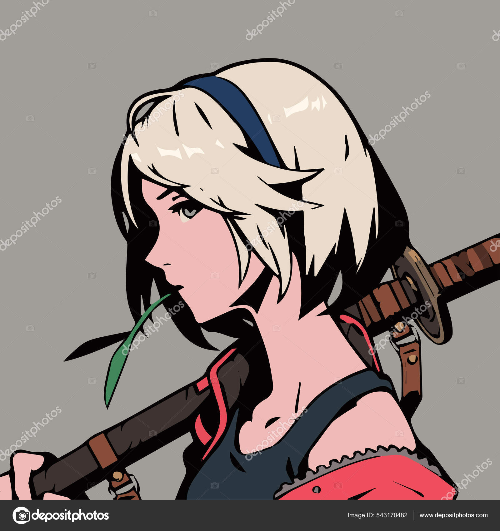 Azuki Girl Sword