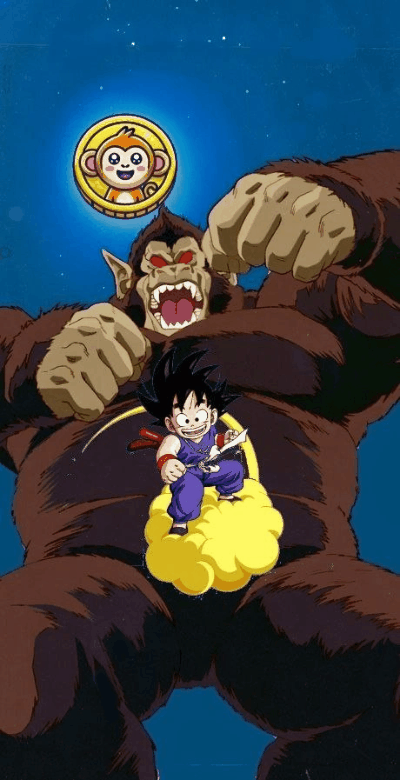 Moonlight Transformation - Goku's Giant Ape Form